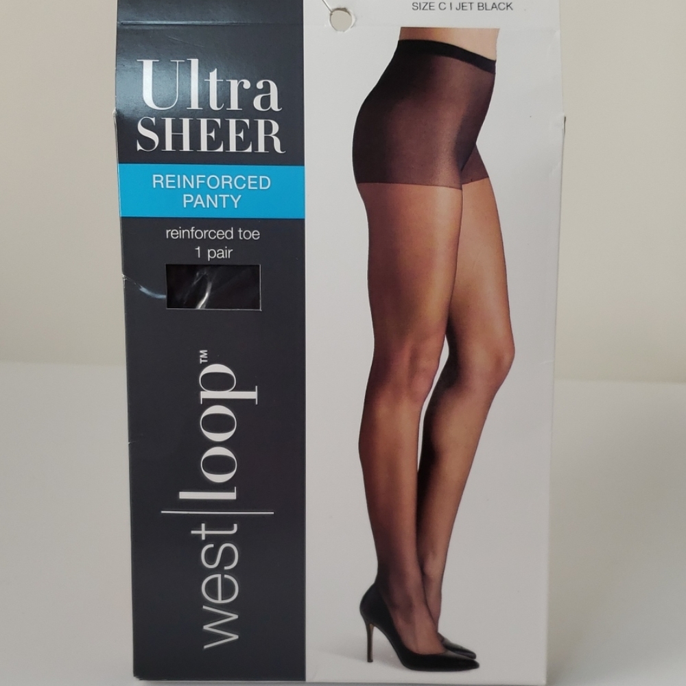 West Loop Ultra Sheer Reinforced Panty Size C
